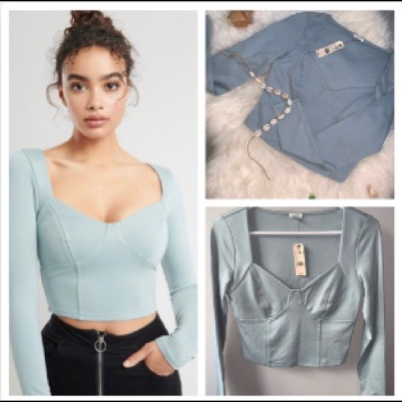 Garage Tops - Bustier long sleeve tee